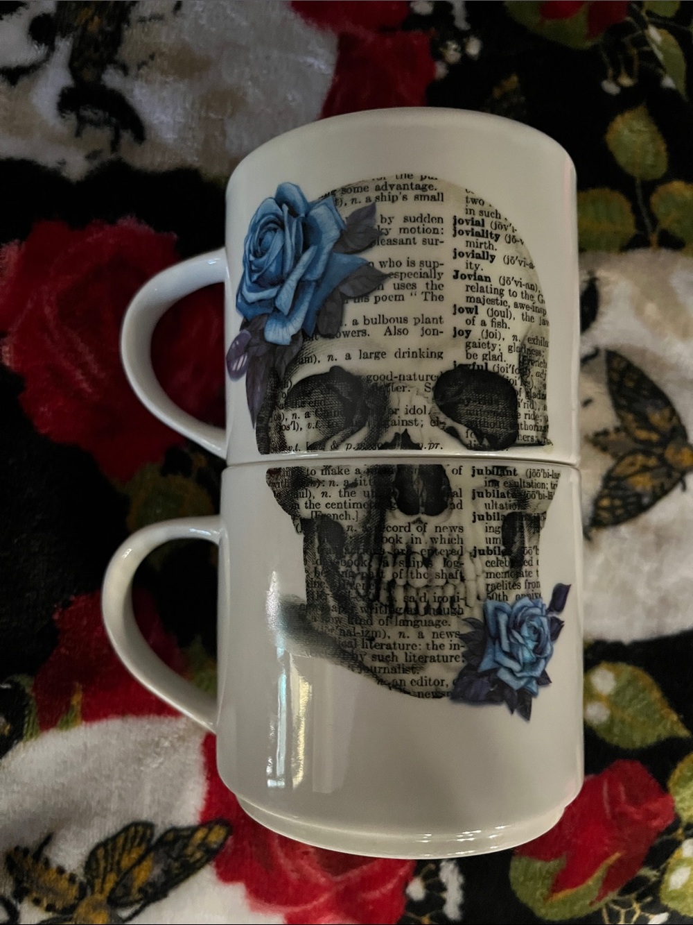 Halloween Skull head 2 piece set